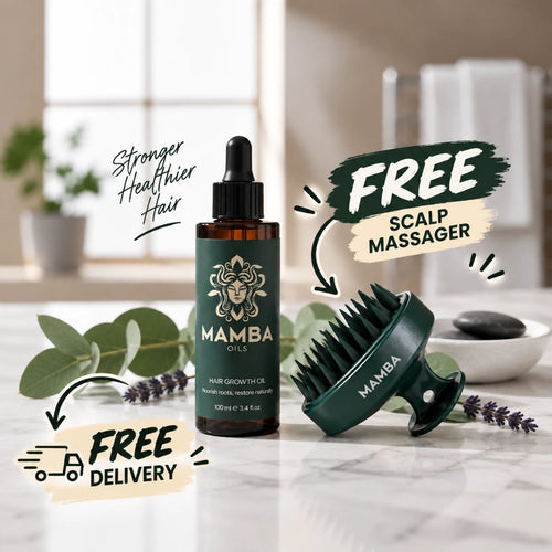 Buy 1 hair oil, get a Free scalp massager