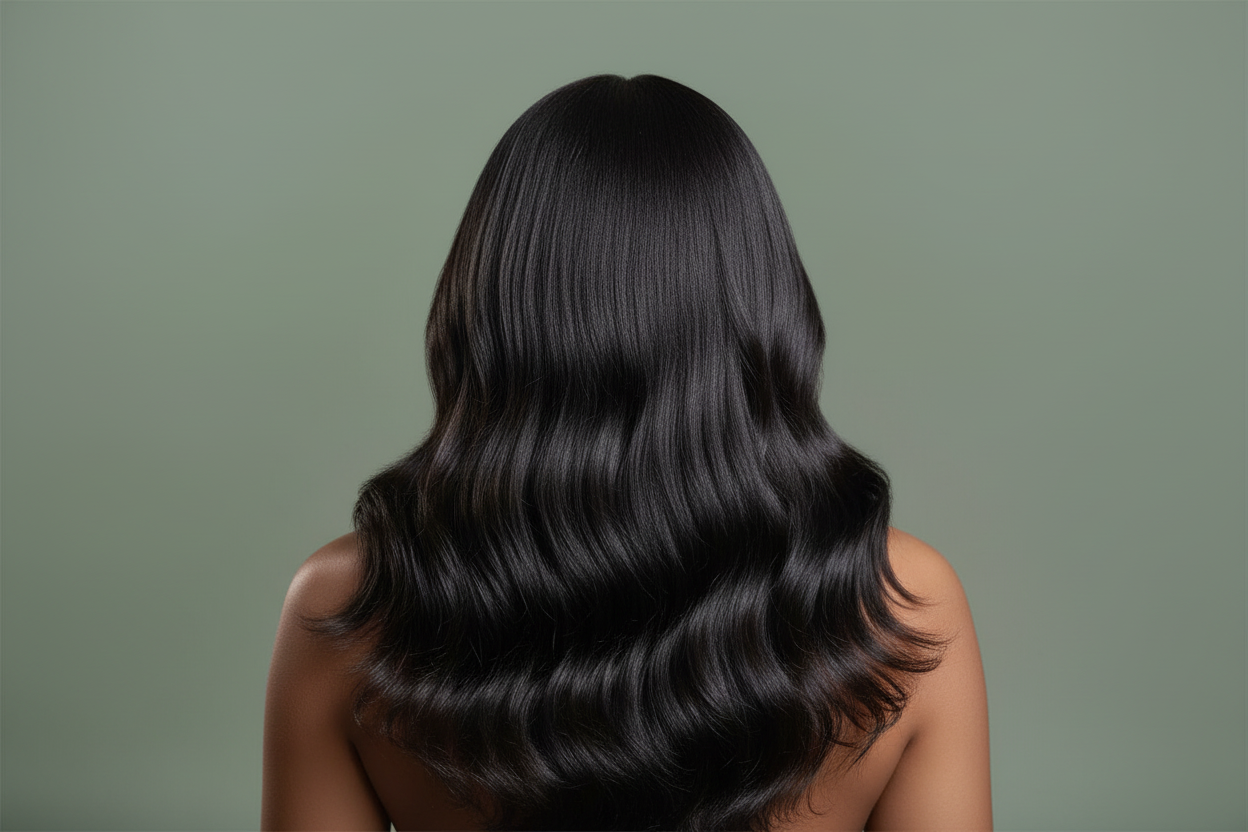 Shiny healthy hair - enhanced